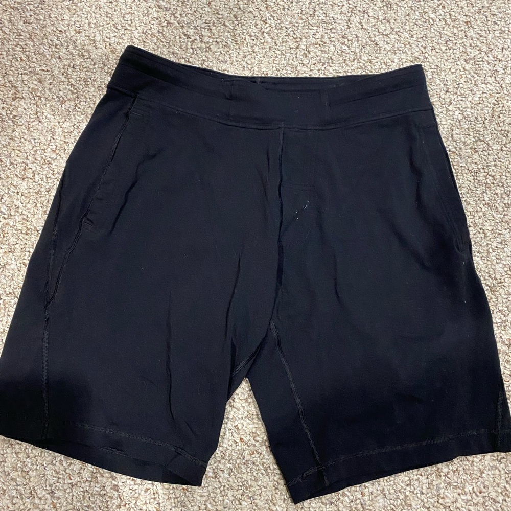 Lululemon Mens Compression Shorts Black Large